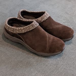 Vionic Arbor Clog Mules Slip On Shoes Brown Orthotic Orthaheel 10